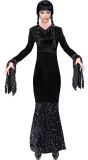 Wednesday Addams Family Jurk Dames Pailletten