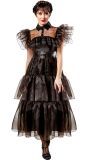 Wednesday Addams Kostuum Jurk Dames Addams Family