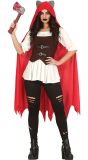 Weerwolf Roodkapje Kostuum Vrouw