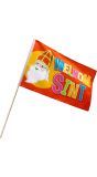 Welkom Sint Zwaaivlag Rood