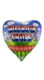 Welkom Thuis Hart Folieballon