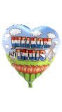 Welkom Thuis Hart Xl Folieballon