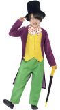 Willy Wonka Groen Gele Kostuum