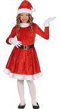 Winters Kerstvrouw Jurkje Kind