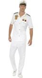 Wit Kapiteins Heren Kostuum