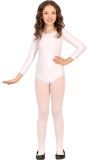 Wit Lange Mouwen Leotard Kind