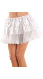 Wit Petticoat met Kant