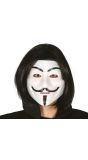 Witte Anonymous Vendetta Masker