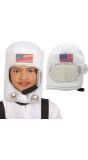 Witte Astronautenhelm Kinderen