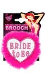 Witte Bride-To-Be Broche