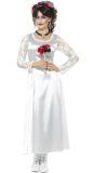 Witte Bruid Day Of The Dead Outfit