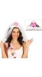 Witte Bruids Tiara Bride To Be