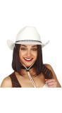 Witte Dallas Cowboyhoed