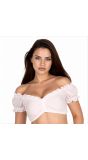 Witte Dirndl Blouse Dames Oktoberfest
