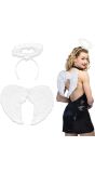Witte Engel Accessoire set Dames