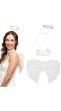 Witte Engel Gabriella Dames Accessoireset