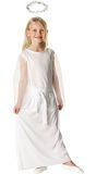 Witte Engel Jurk met Halo Kinderen