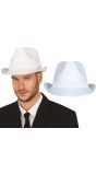 Witte Gangster Hoed