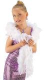 Witte Glamour Boa