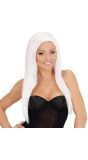 Witte Glamour Pruik