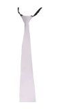 Witte Glanzende Stropdas