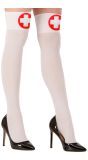 Witte Hoge Verpleegster Kousen