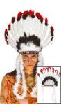 Witte Indianen Hoofdtooi
