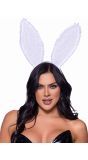Witte Kanten Buigbare Bunny Ears