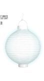 Witte Lantaarn met 2 Witte Led Lichten
