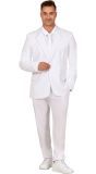Witte Maatpak Heren Carnaval