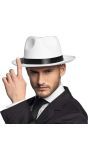 Witte Maffia Fedora