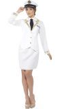 Witte Marine Dames Kostuum