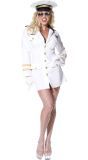 Witte Officier Top Gun Jurk