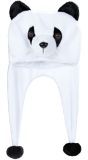 Witte Panda Muts