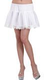 Witte Petticoat met Franjes