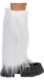 Witte UV Beenwarmers Dames