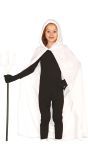 Witte Velvet Cape Kinderen
