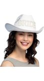 Witte Vrijgezellenfeest Cowboyhoed