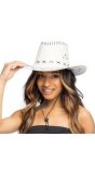 Witte Western Cowboyhoed