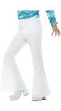 Witte Wijde Mannen Broek 60's
