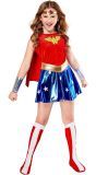 Wonder Woman Deluxe Kostuum Meisjes WB DC Comics