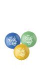 Xl Ballonnen Happy Birthday Groen Blauw 3 Stuks