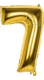 Xxl Gouden Folieballon Cijfer 7