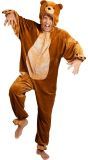 Zachte Bruine Beer Kostuum Tiener