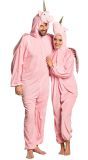 Zachte Eenhoorn Kostuum Roze