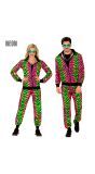 Zebraprint Neon Rave Foute Trainingspak
