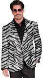 Zebraprint Pailletten Party Colbert Heren