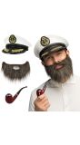 Zeekapitein Accessoireset Heren