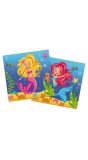Zeemeermin Kinderfeestje Servetten 20 Stuks