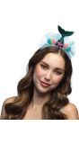 Zeemeermin Teal Tiara Diadeem
